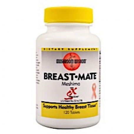 Breast Mate - Meshima - 120 tab veg filmate, Mushroom Wisdom - Secom