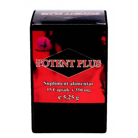 Potent Plus, 15 capsule potenta masculina, NATURALIA DIET