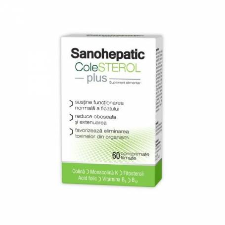 SANOHEPATIC COLESTEROL PLUS 60 , ZDROVIT