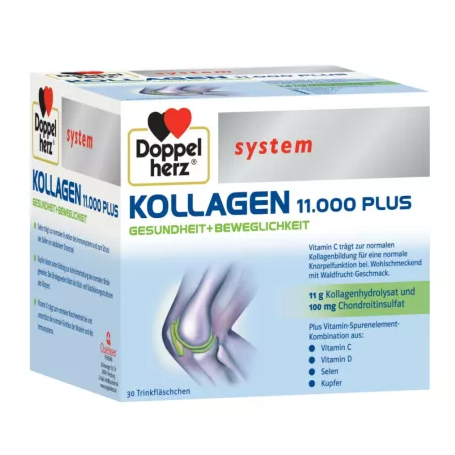 SYSTEM KOLLAGEN solutie orala, 11000 PLUS, 30 flacoane, DOPPELHERZ