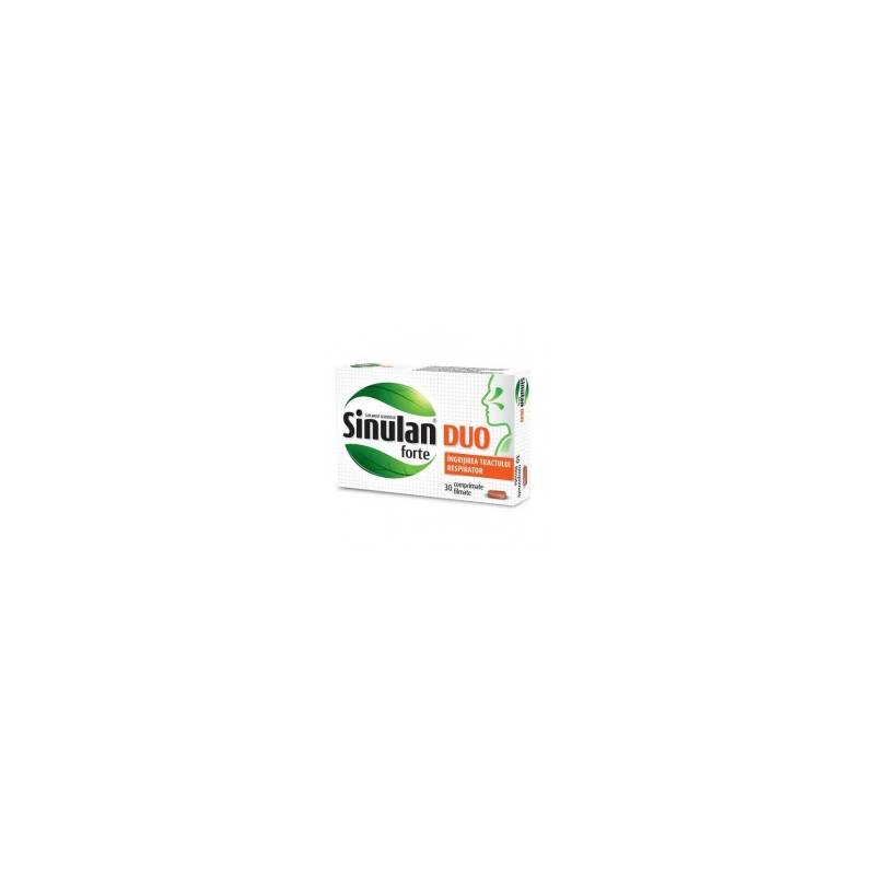 Sinulan DUO Forte - sinusuri sanatoase, 30 comprimate, WALMARK