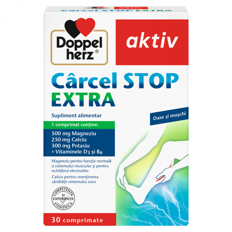 CARCEL STOP EXTRA, 30 comprimate, DOPPELHERZ AKTIV