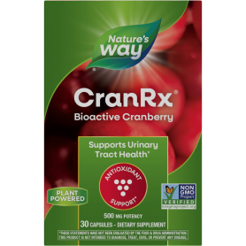 CranRx - bioactive cranberry - 30 caps veg, Natures Way - Secom