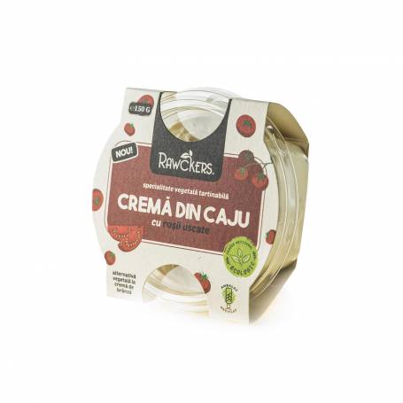 Crema de brawnza din nuci de caju rosii uscate, 150 g - Rawckers