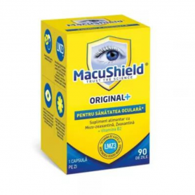 MacuShield Original+, supliment vedere, 90 capsule, Macu Vision