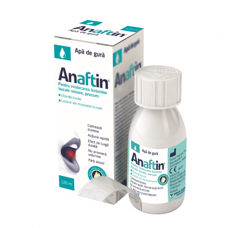 Anaftin - Apa de gura, 120 ml, Sinclair Pharma