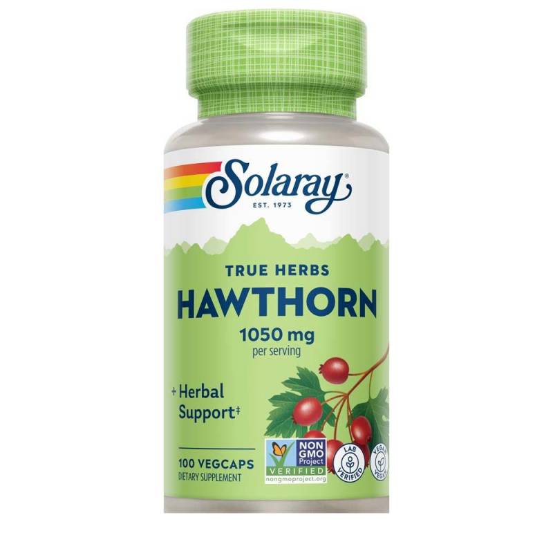 Hawthorn Berry, Extract de Paducel, 1050 mg, 100 capsule vegetale,