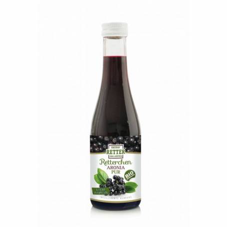 Suc de aronia pur, eco-bio, 190ml, Retter