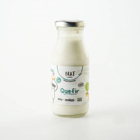 Quefir  - alternativa vegetala de baut la kefir, din nuci caju eco-bio, 200g, Bert by Rawckers