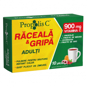 PROPOLIS C RACEALA & GRIPA, 10 PLICURI - FITERMAN PHARMA