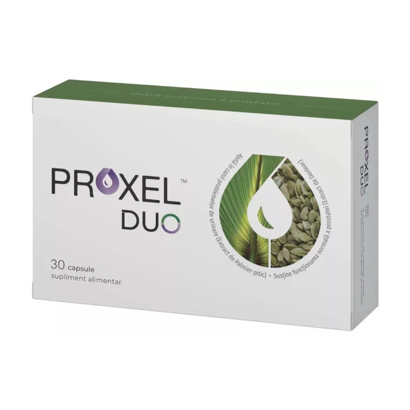 PROXEL DUO, prostata si potenta, 30 capsule, NATURPHARMA