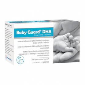 BABY GUARD DHA - omega 3 bebelusi, 30 capsule, EVITAL - Magna Pharm