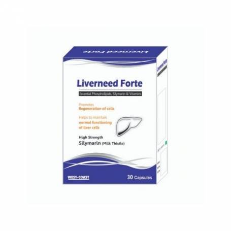 Liverneed Forte - complex hepatoprotector, 30 capsule, EsVida Pharma