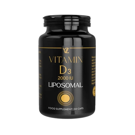 Vitamina D3, 2000 UI, lipozomala, 30 CAPSULE VEGETALE - VCL - Vio Nutri Lab