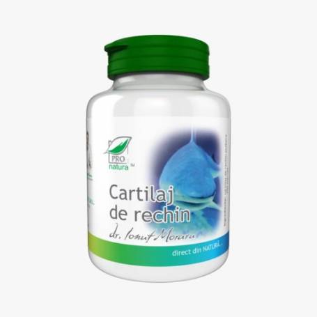 Cartilaj de Rechin, susutine sanatatea articulatiilor, 150 capsule, MEDICA - Pro Natura