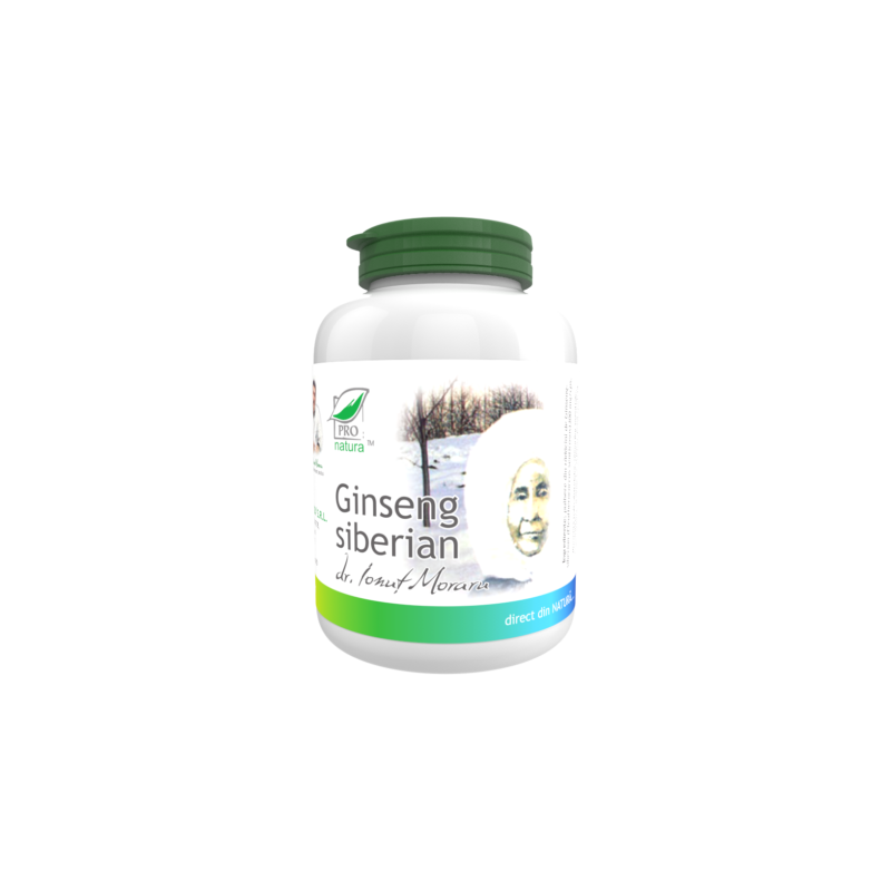 Ginseng Siberian, 150 capsule, Medica - Pro Natura