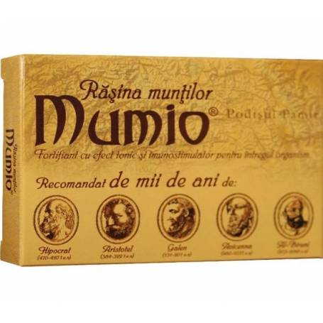 MUMIO RASINA MUNTILOR, 30 tablete, RACO - RADU & SONS