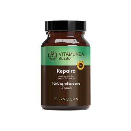 REPAIRA - diverticulita si intestin permeabil, 90 capsule, VITAMUNDA - Hypernatura - Hyperfarm