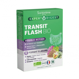 Tranzit flash, eco-bio, 15 comprimate, Santarome