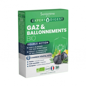 Gaz si Balonare - Expert Digest, 30 capsule, Santarome