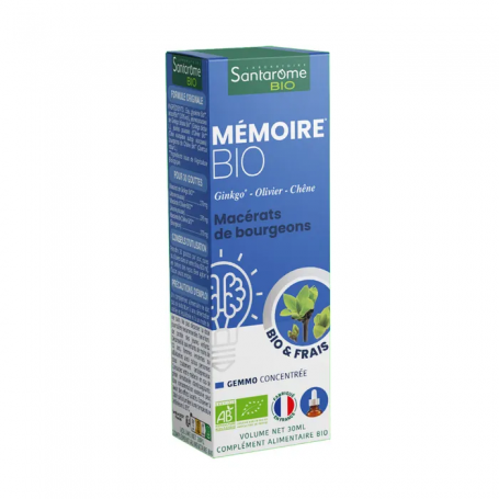 Memorie - Complex 3 muguri gemoterapici, ECO-BIO, 30 ml, Santarome