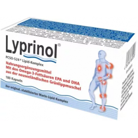 LYPRINOL - Complex lipidic marin, 180 capsule, Pharmalink