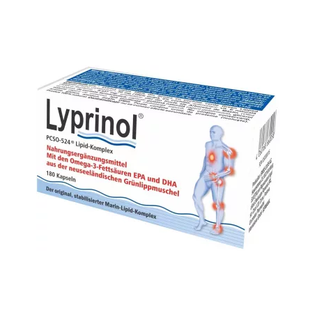 LYPRINOL - Complex lipidic marin, 180 capsule, Pharmalink