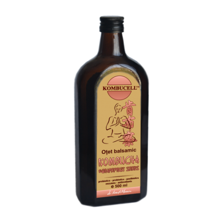 Otet Balsamic Kombucha si Seminte de Grapefruit, 500 ml, Medica - Pro Natura