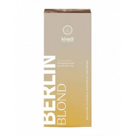 Vopsea de par naturala - Blond Berlin, blond cenusiu, 100 g – Khadi