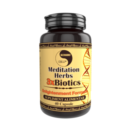 Meditation Herbs 3XBiotics, susutine rezistenta la stres, 40 capsule, Medica - Pro Natura