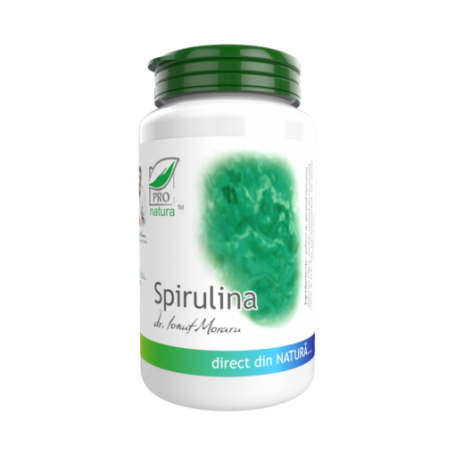 Spirulina, 100 comprimate, Medica - Pro Natura