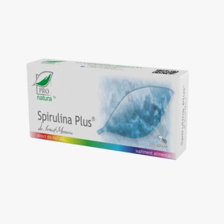 Spirulina Plus, 30 capsule, Medica - Pro Natura