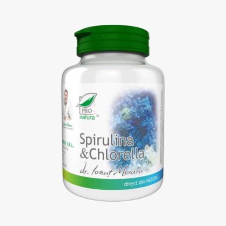 Spirulina + Chlorella, 150 capsule, Medica