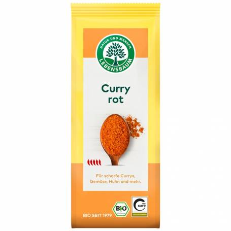 Curry rosu picant, eco-bio, 50 g, Lebensbaum