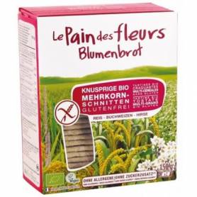 Paine multicereal - felii crocante - FARA GLUTEN, eco-bio, 150 g, Blumenbrot