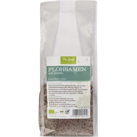 Seminte de psyllium, eco-bio, 300g, Dr. Gross