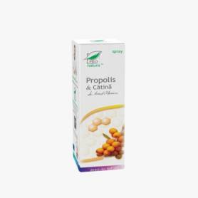 Spray propolis cu catina, 100 ml, Medica - Pro Natura