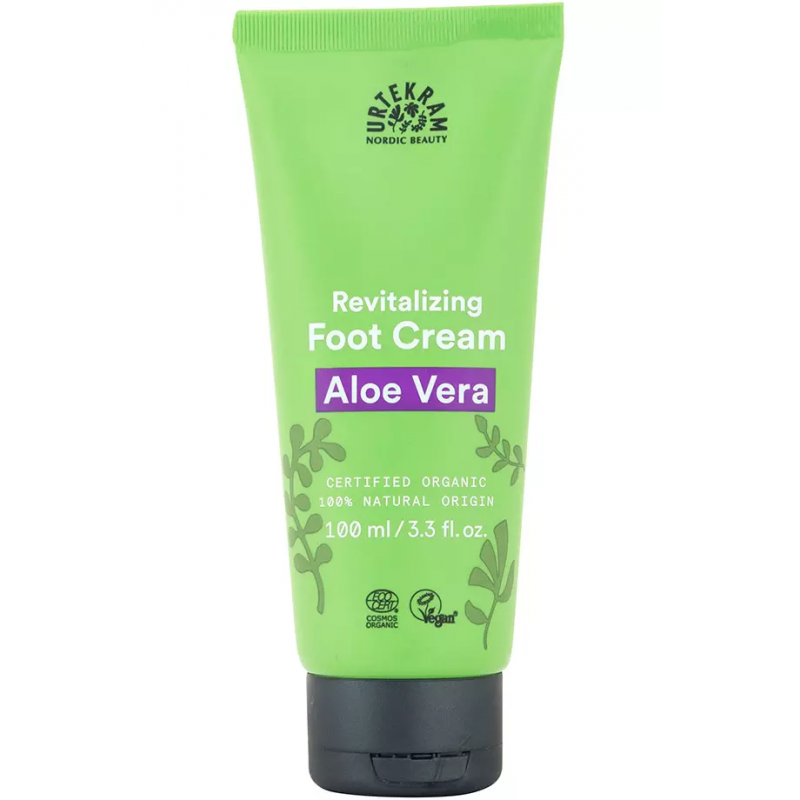 Crema revitalizanta pentru picioare cu aloe vera eco-bio, 100 ml,