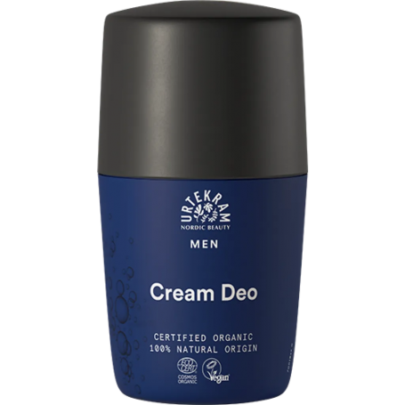 Deodorant crema, fara aluminiu, pentru barbati, eco-bio, 50 ml, Urtekram