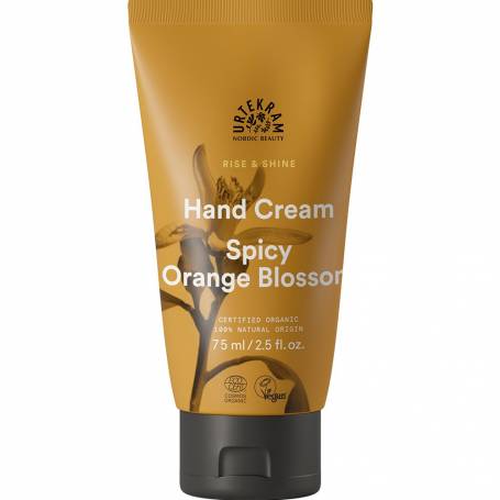 Crema de maini hidratanta cu portocale, eco-bio, 75 ml, Urtekram