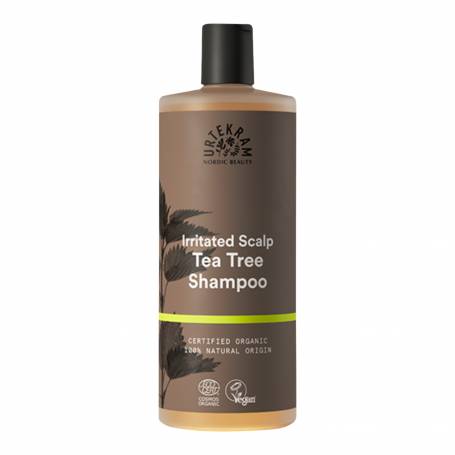 Sampon cu arbore de ceai pentru scalp iritat, eco-bio, 500 ml, Urtekram