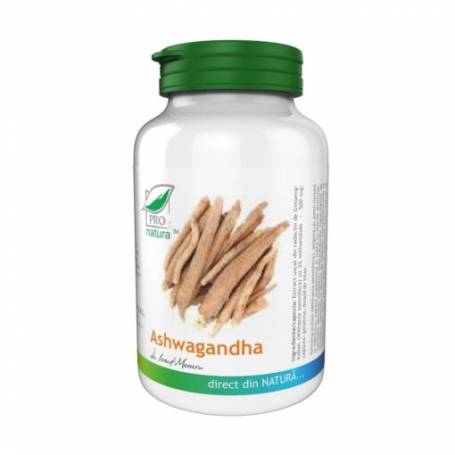 Ashwagandha, combate efectele stresului, 40 capsule, Medica - Pro Natura