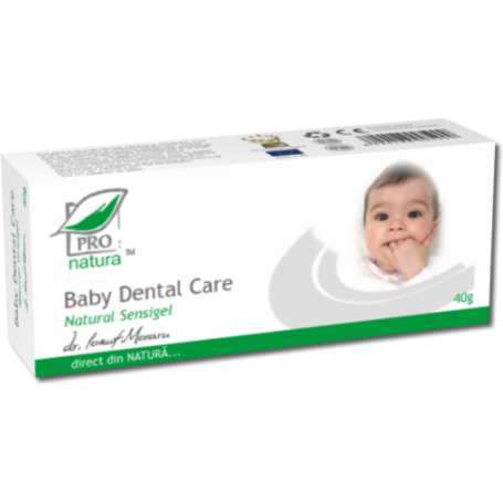 Baby Dental Care Natural Sensigel, calmeaza iritatia gingiilor, 40 g, Medica - Pro Natura