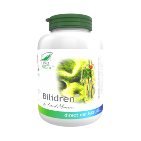 Bilidren, sustine functia biliara, 200 capsule, Medica - Pro Natura