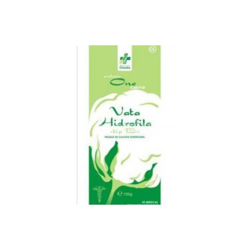 ONE CARE VATA HIDROFILA - TIP B, 100 g, ONEDIA