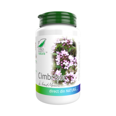 Cimbrisor, cu rol antibacterian, 60 capsule, Medica - Pro Natura