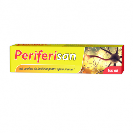 PERIFERISAN GEL CU EFECT DE INCALZIRE pentru SPATE si UMERI, 100 ml, Zdrovit