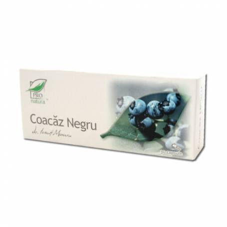 Coacaz Negru, cu rol antialergic, 30 capsule, Medica - Pro Natura