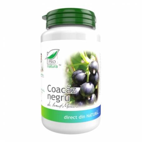 Coacaz Negru, antialergic, 60 capsule, Medica - Pro Natura