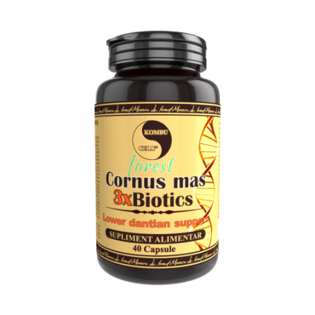 Cornus Mas 3x Biotics, cu efecte antiinflamatorii, 40 capsule, Medica - Pro Natura